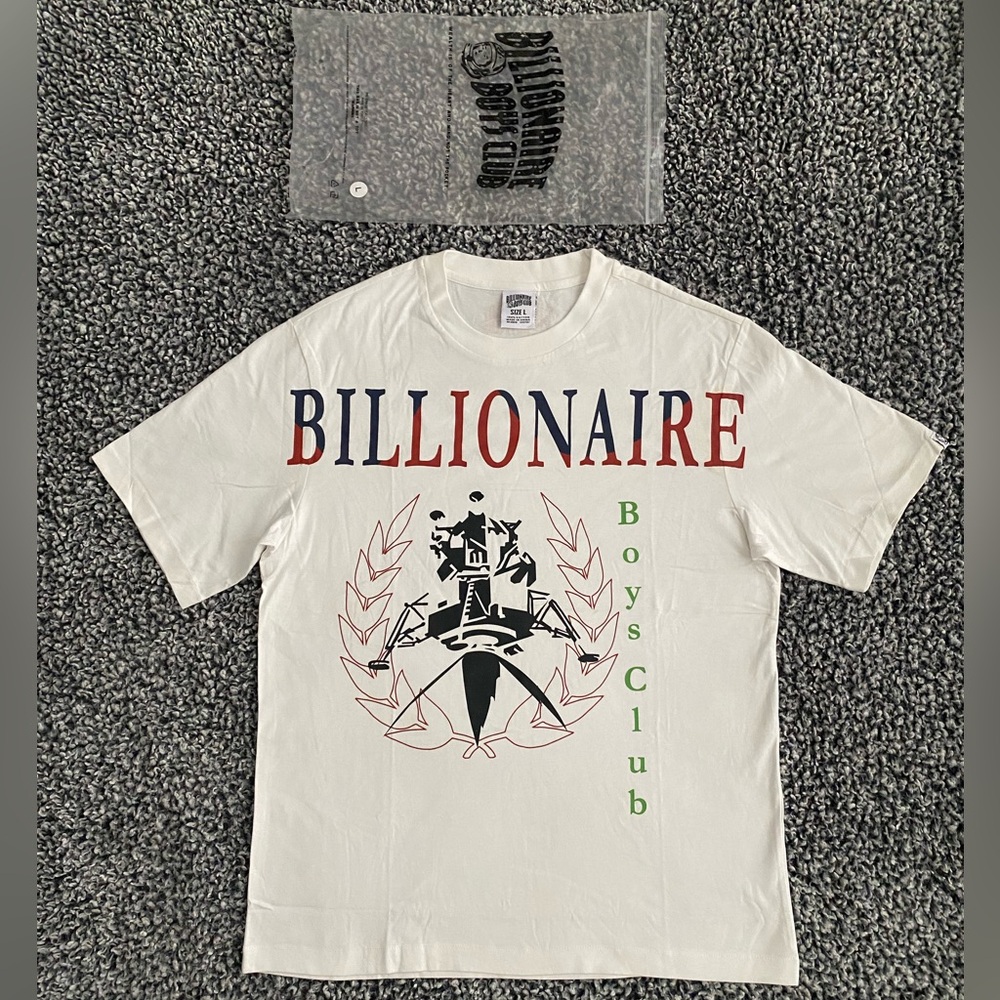 Men’s Billionaire Boys Club Tee, Size Large, New in Bag